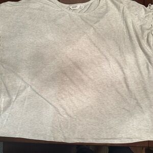 Candace Cameron Bure White Short Sleeve Top